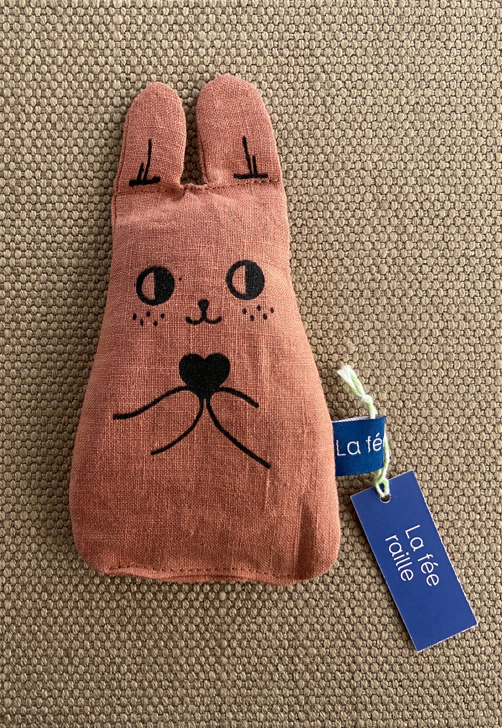 Lavender Bunny Sachet Terracotta