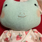 Frog Heirloom Doll with Strawberry Bag