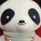 Panda Heirloom Doll in Red Gingham Shorts