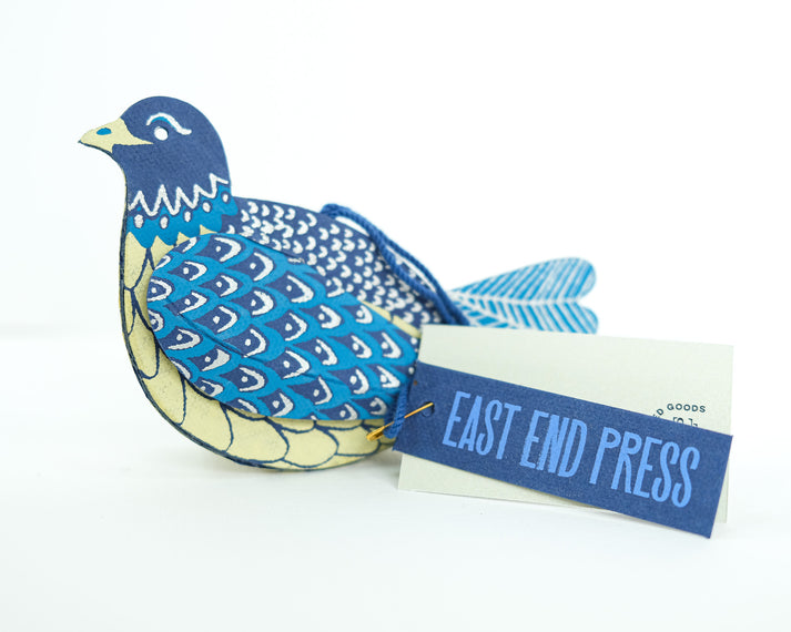 Blue Dove Ornament