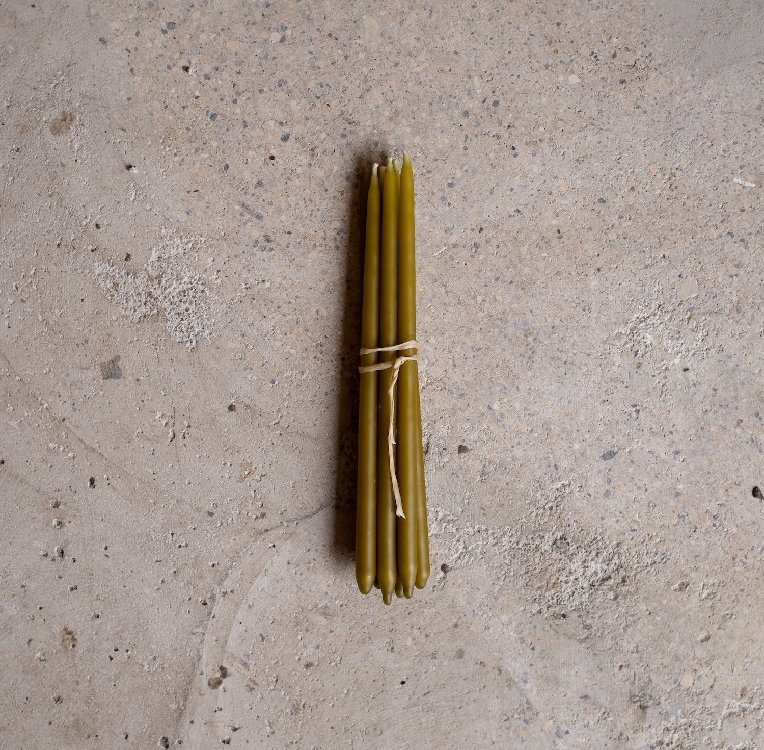 Beeswax Festive Candle Set Green Tea