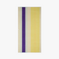 Martens & Martens Bath Sheet/Beach Towel - Aqua Orange Purple Yellow