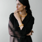 Grande Boule Honey Jade Bracelet