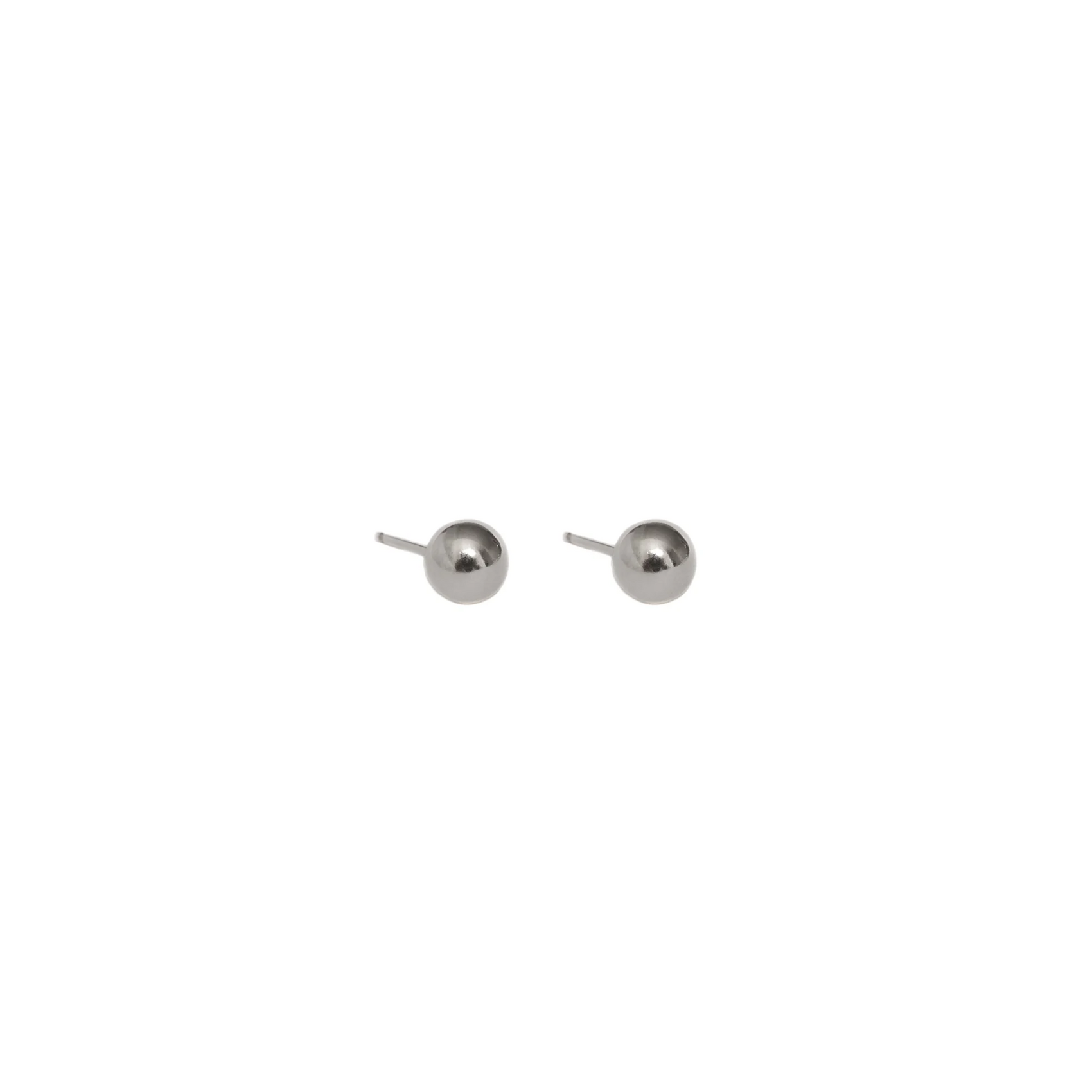 Sphere Silver Earring