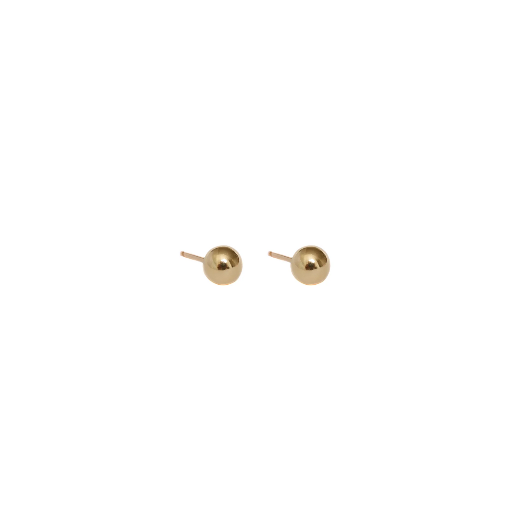 Sphere Gold Earring