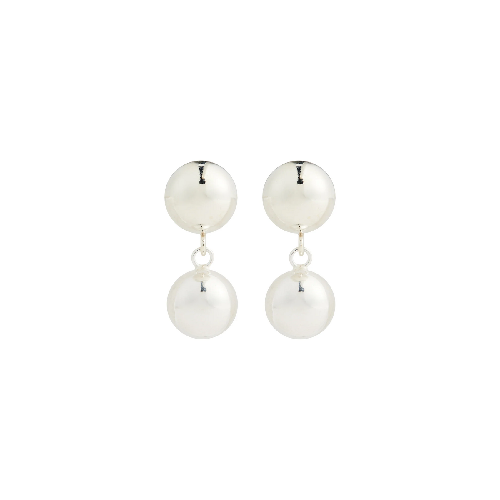 Boule Silver Earrings