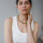 Grande Boule Avocado Jasper Necklace