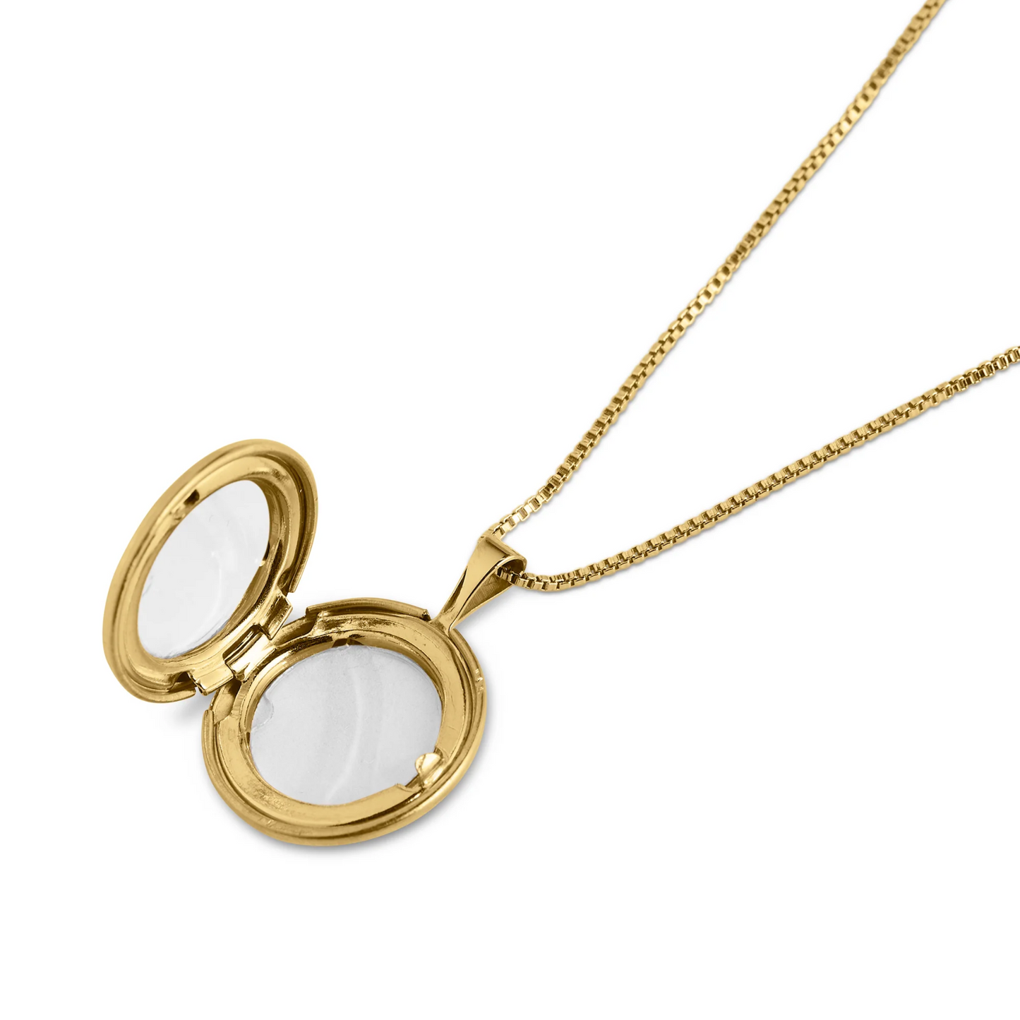 Classic Round Gold Locket