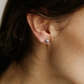 Sphere Silver Earring