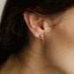 Sphere Gold Earring