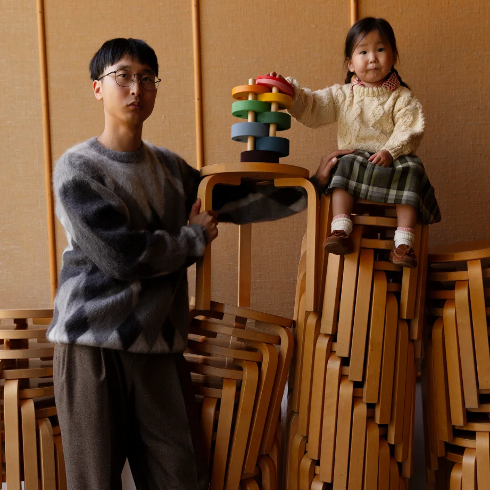 Round Stacking Tower
