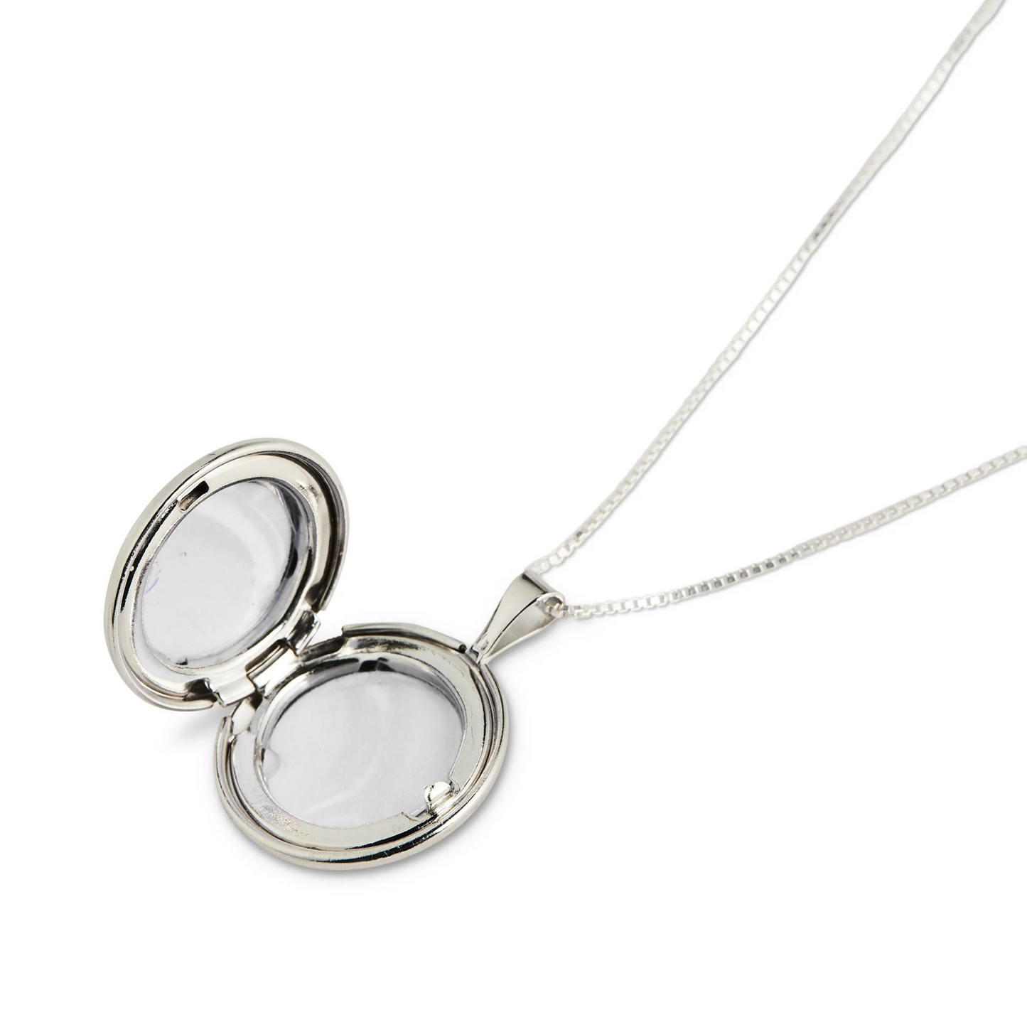 Classic Round Silver Locket