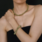 Grande Boule Avocado Jasper Bracelet