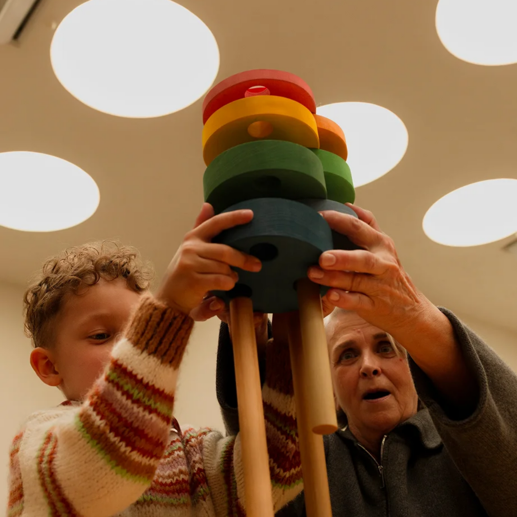 Round Stacking Tower