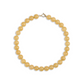 Grande Boule Honey Jade Necklace