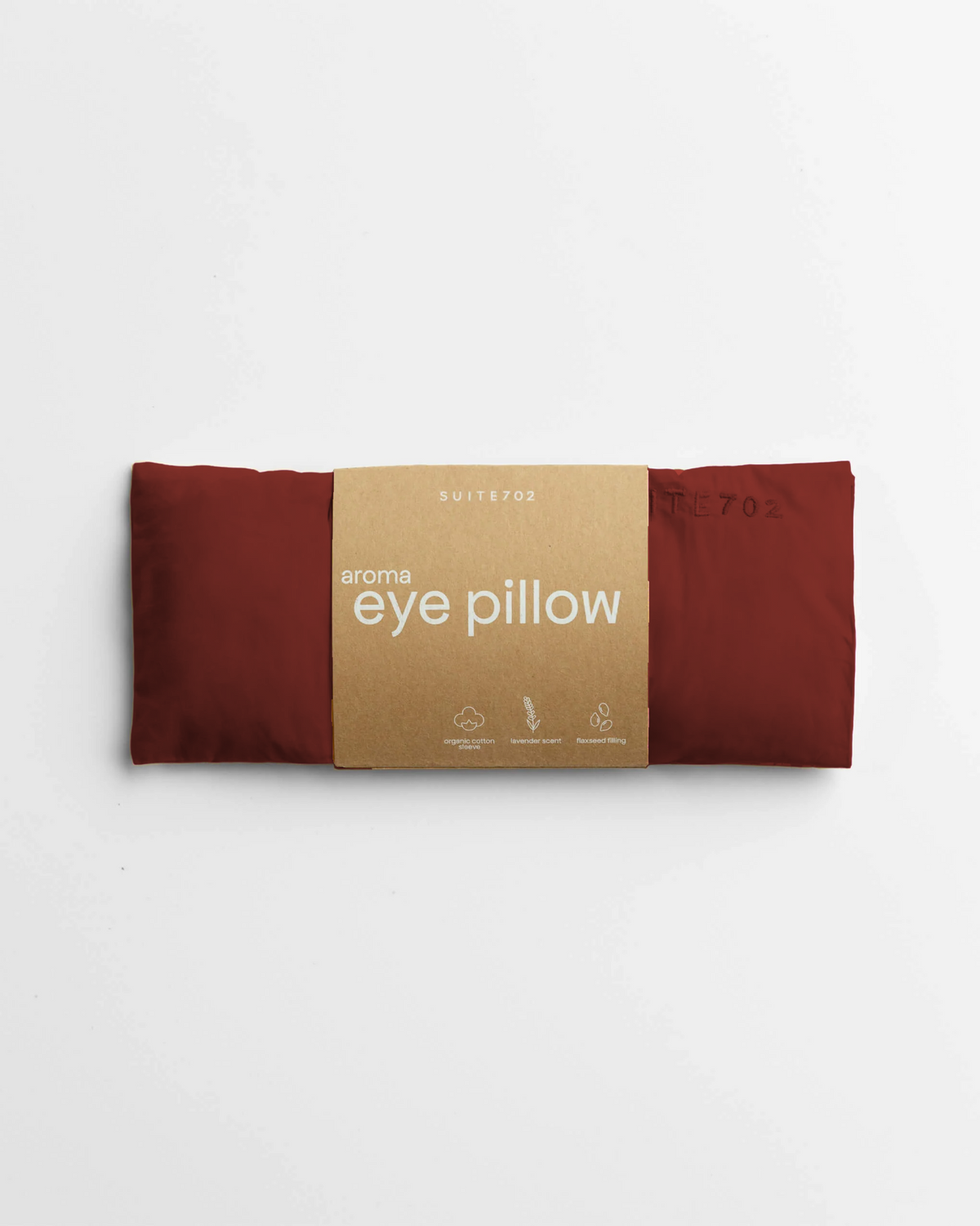 Aroma Eye Pillow Brick Red