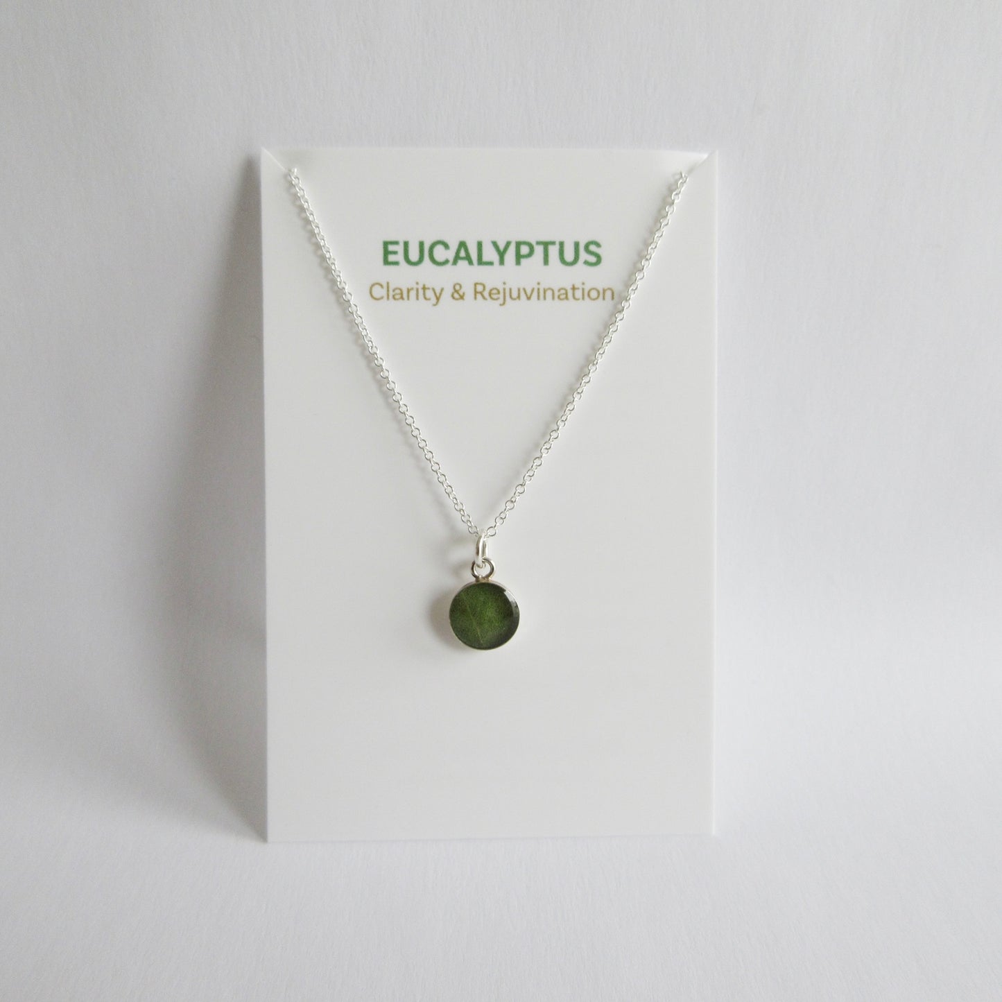 Eucalyptus 8mm Necklace