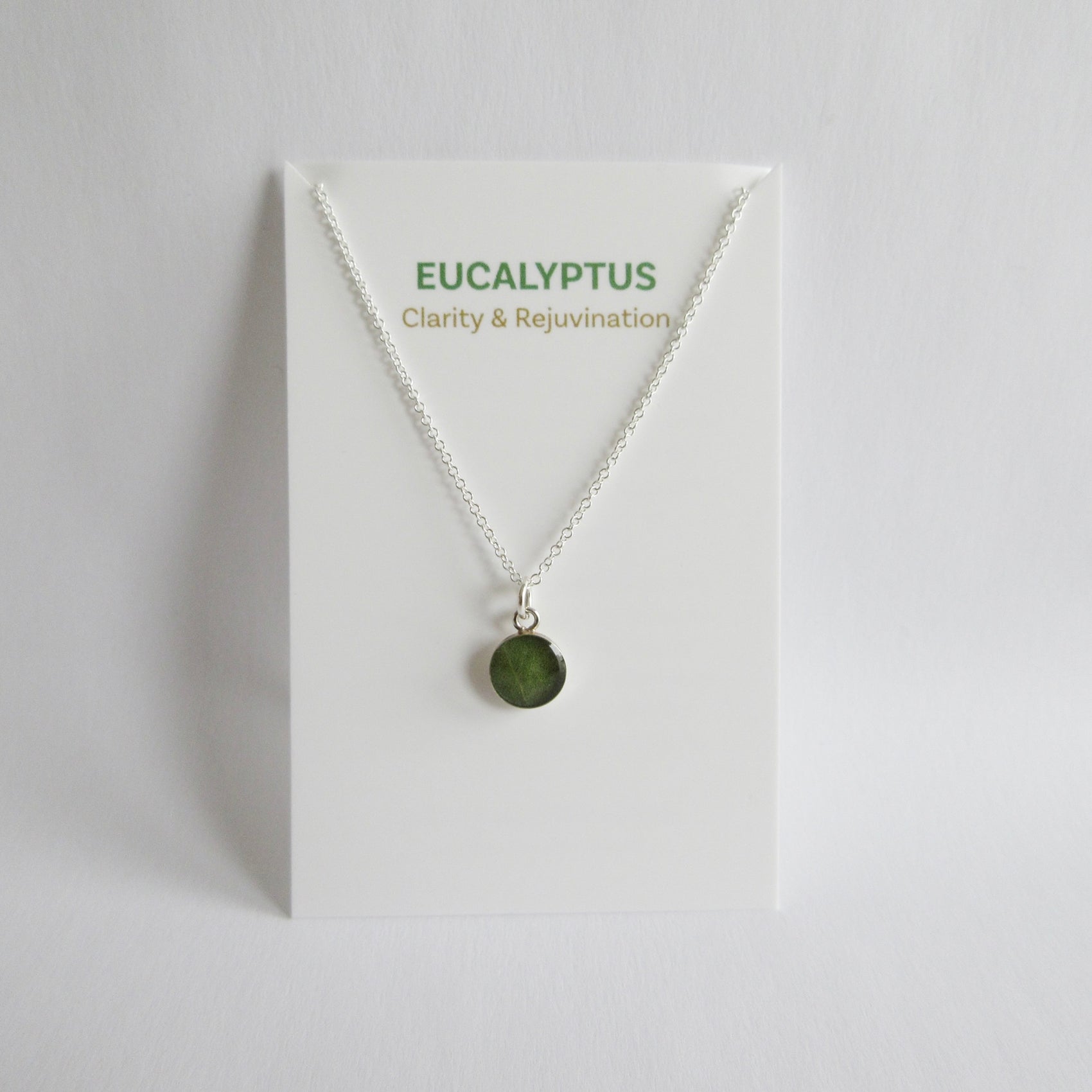 Eucalyptus 8mm Necklace