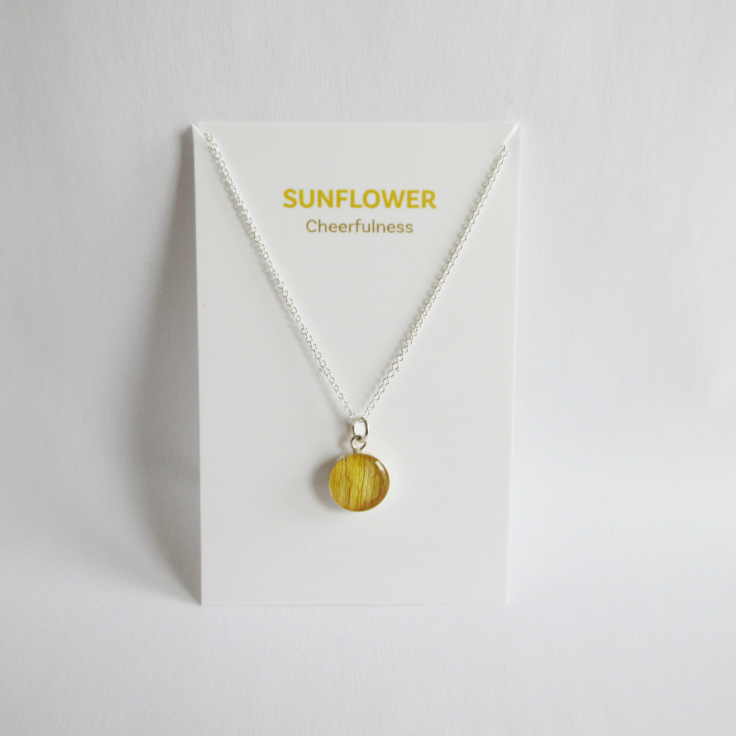 Sunflower 10mm Necklace