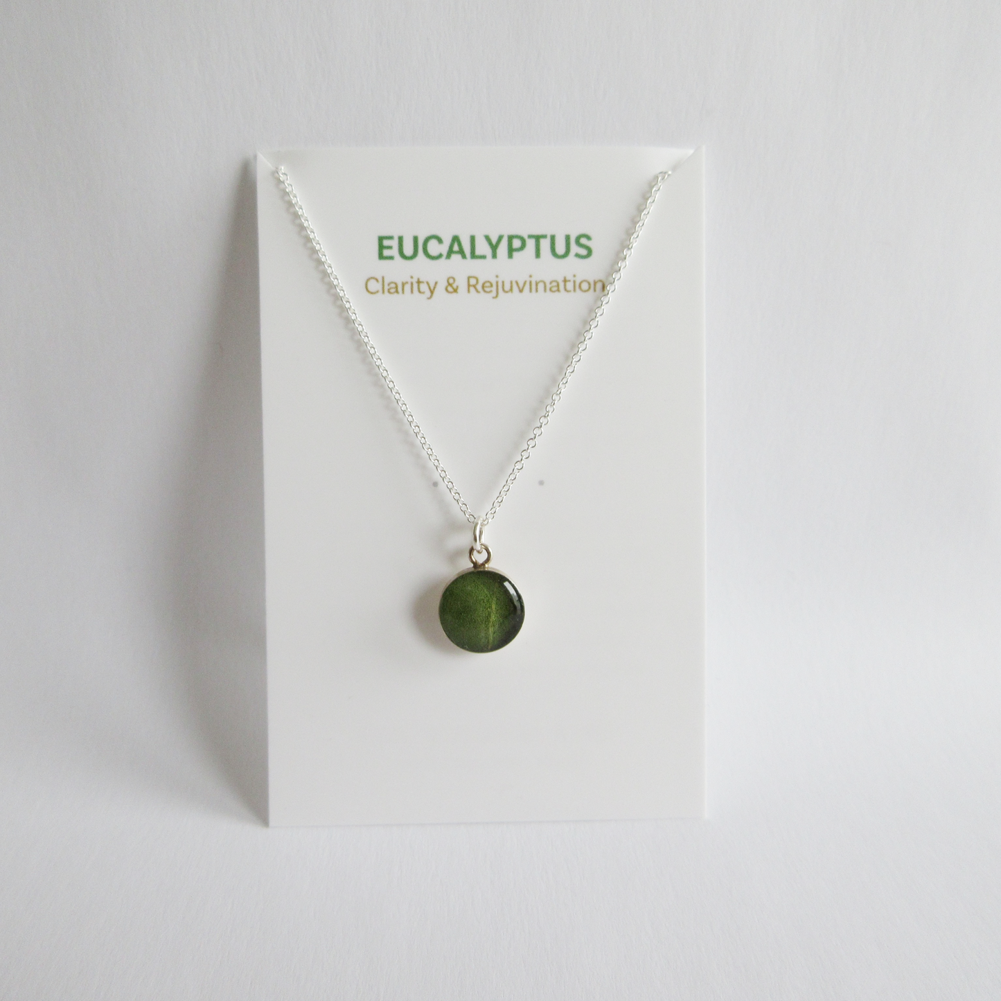 Eucalyptus 10mm Necklace