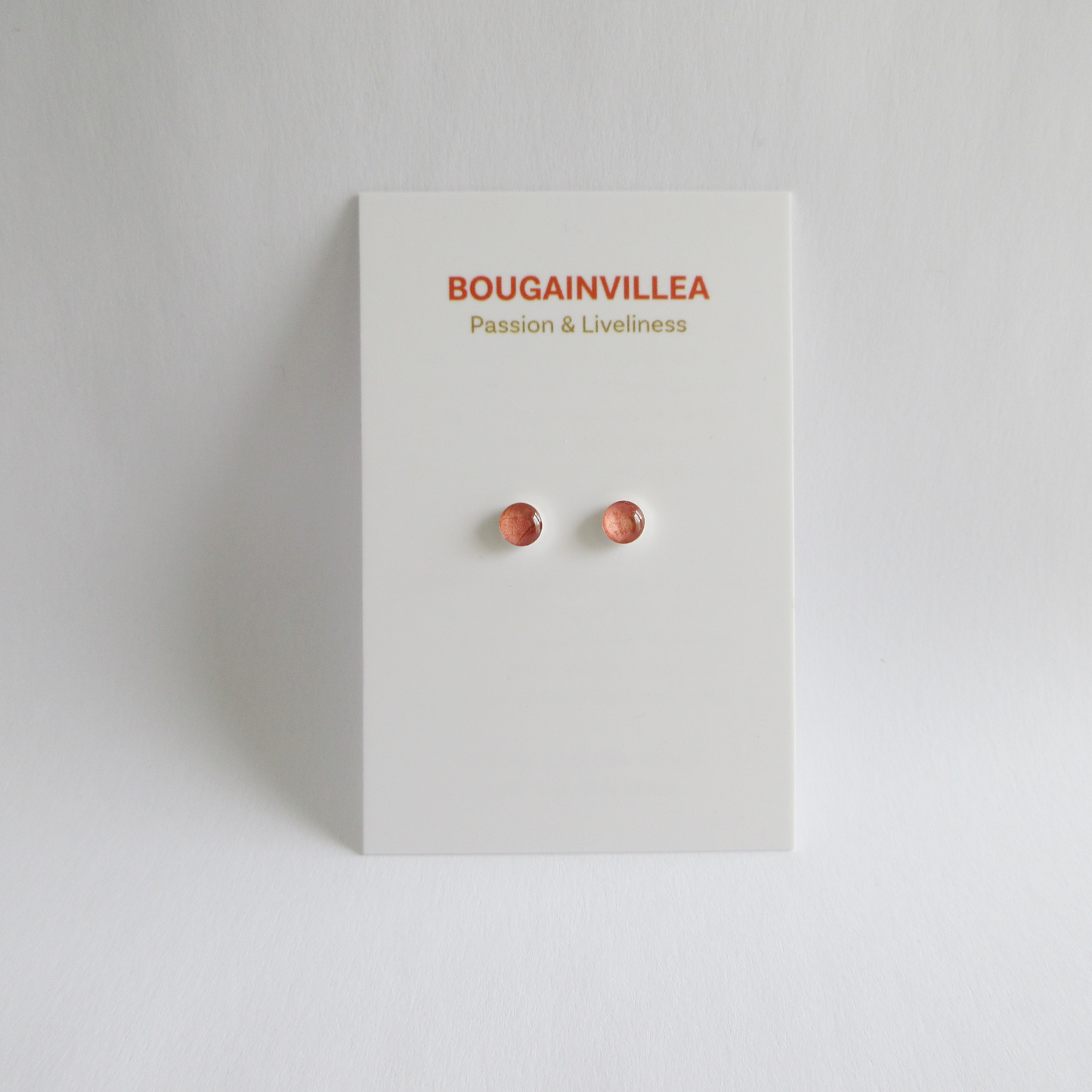 Bougainvillea Stud Earrings