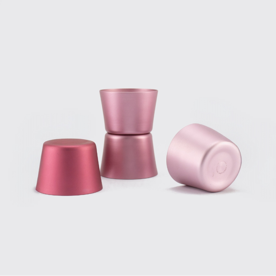 Small Rose Tumblers - Set of 4