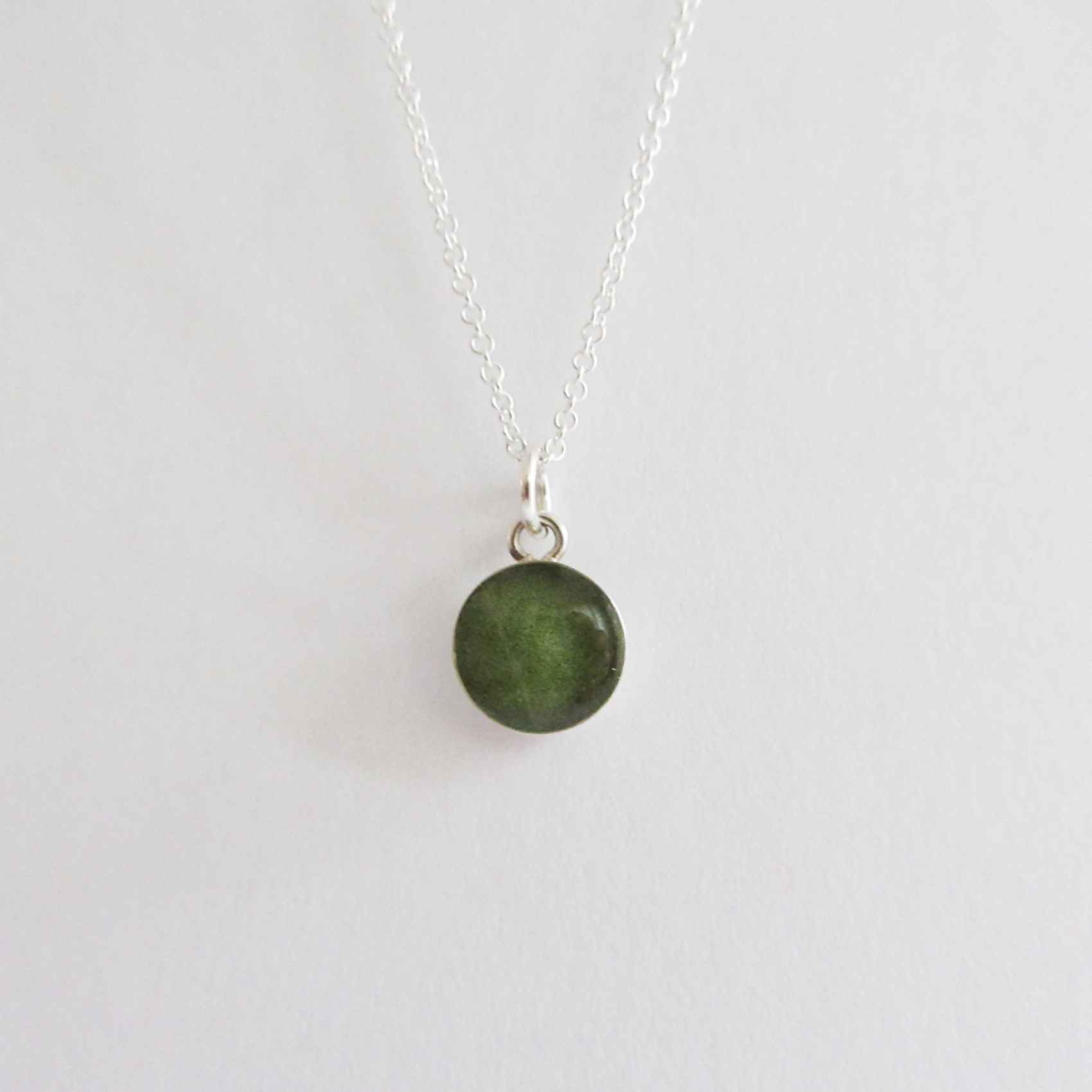 Eucalyptus 8mm Necklace