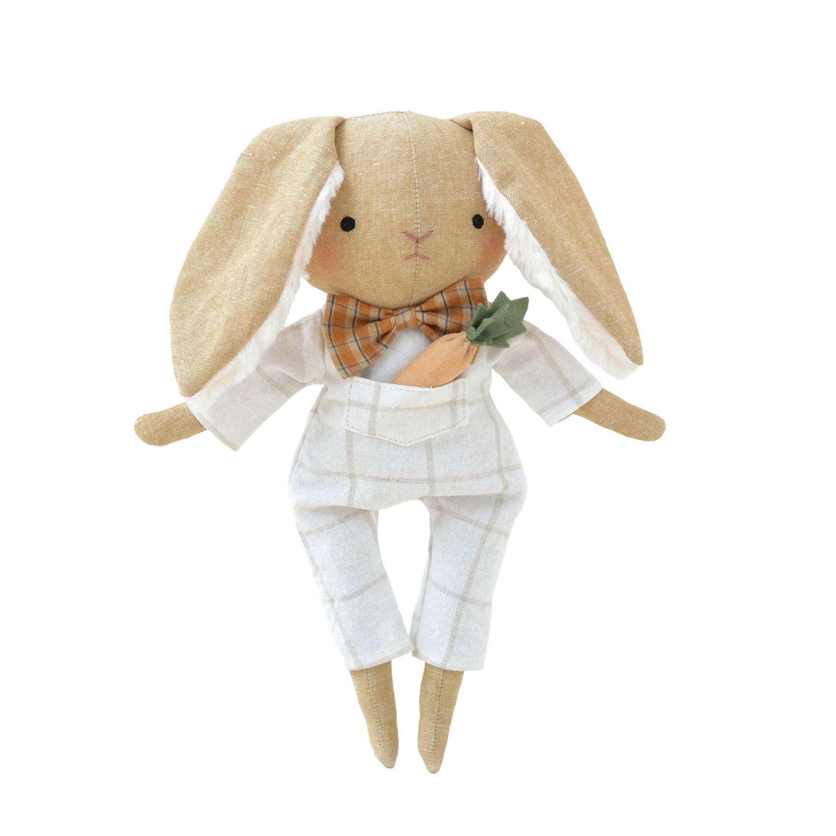 Bunny Heirloom Doll with Carrot