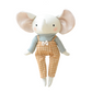 Elephant Heirloom Doll in Ocre Check Trousers