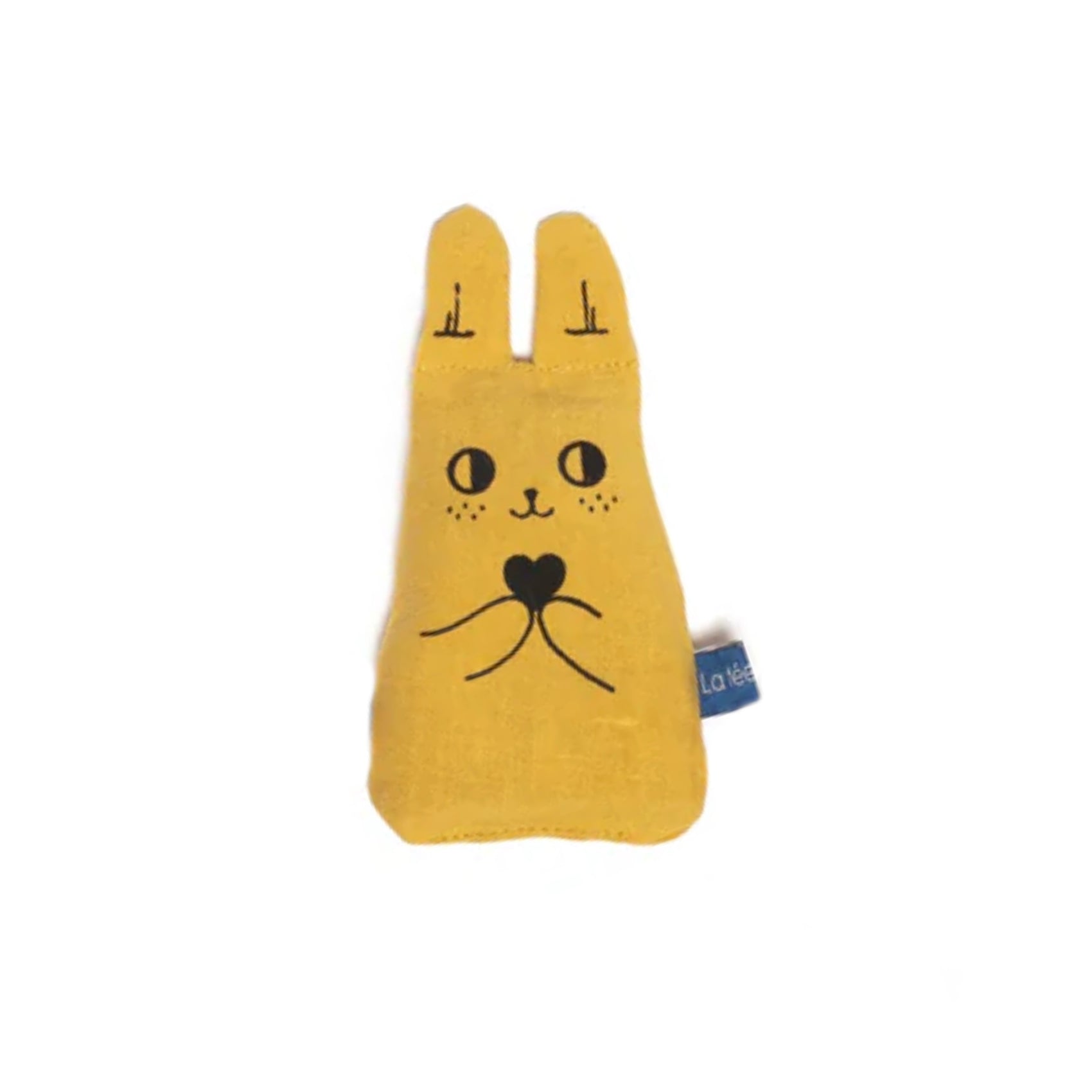 Lavender Bunny Sachet Yellow