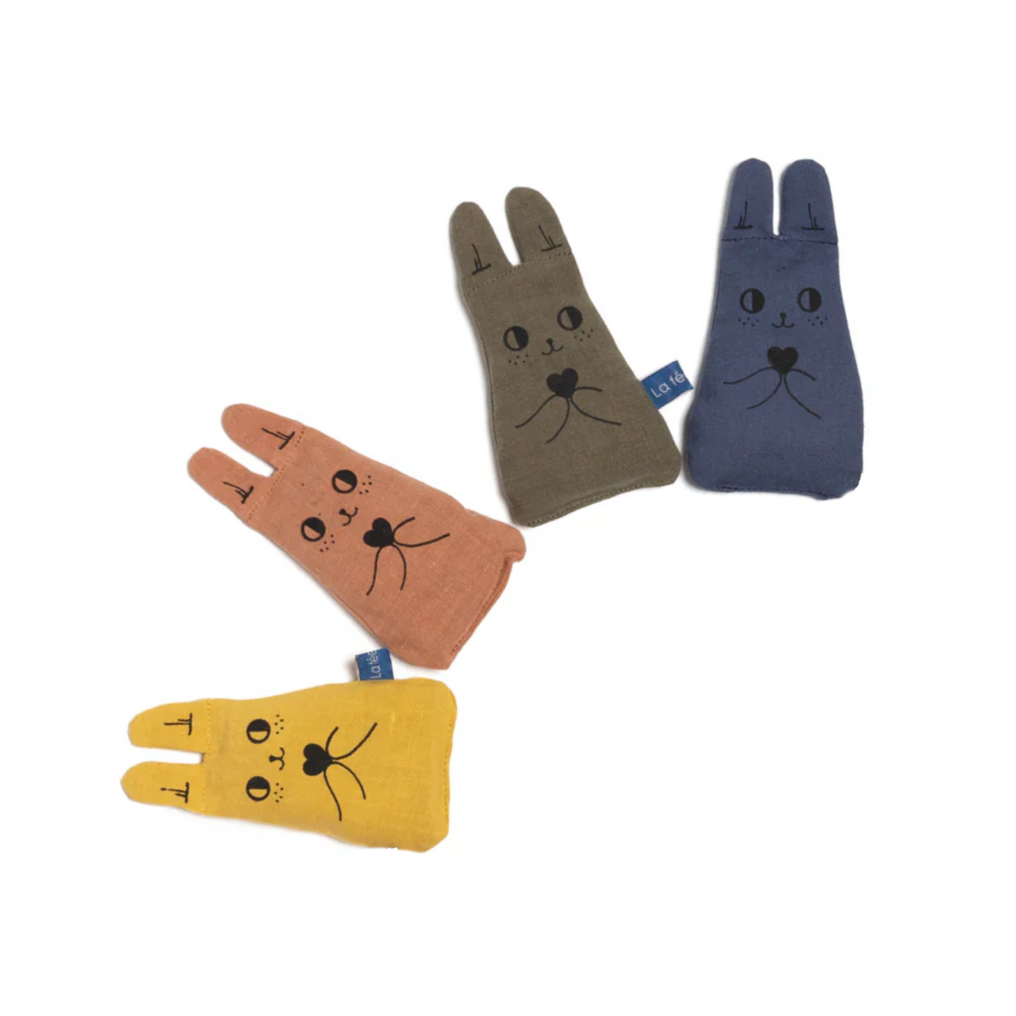 Lavender Bunny Sachet Yellow