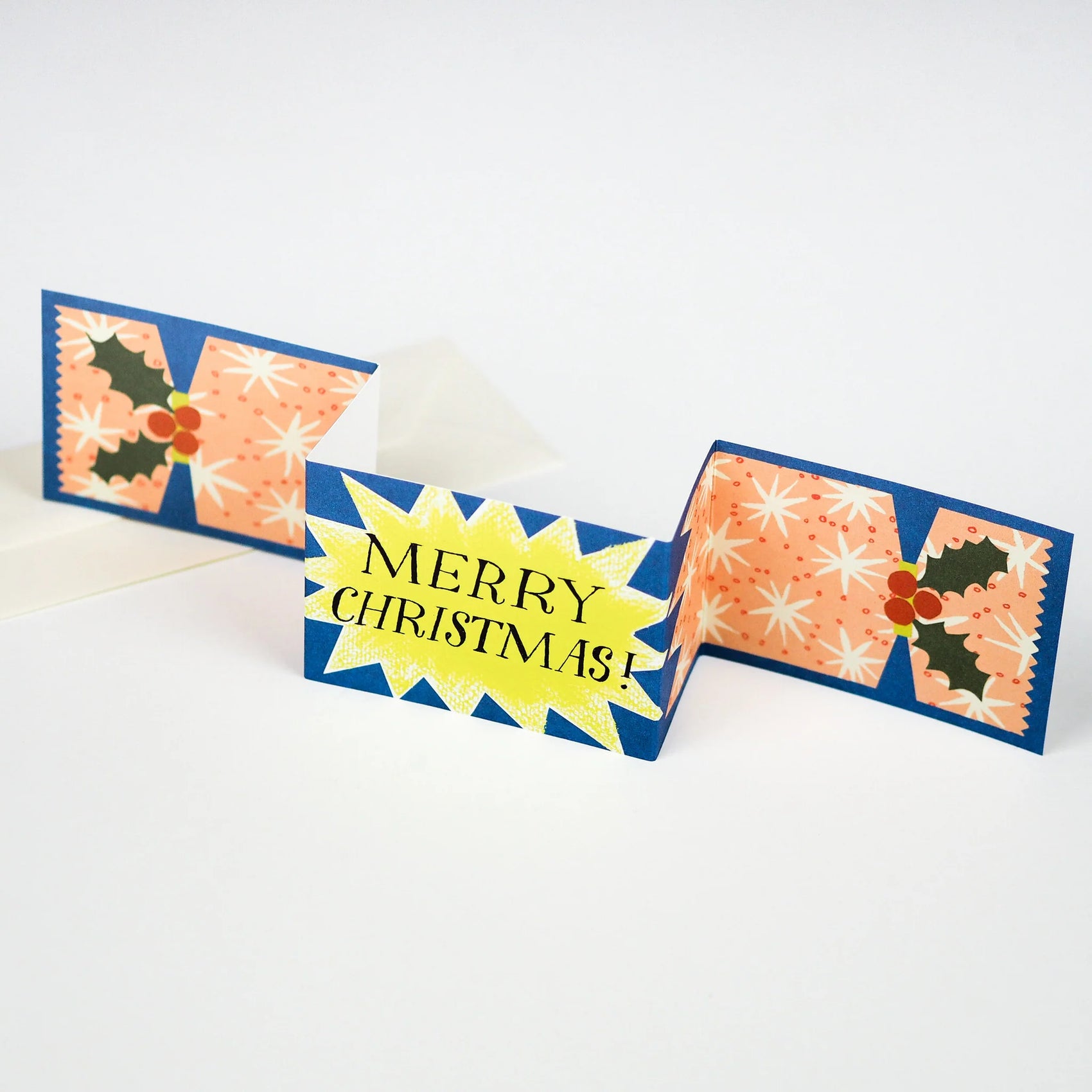 Christmas Cracker Starburst Card