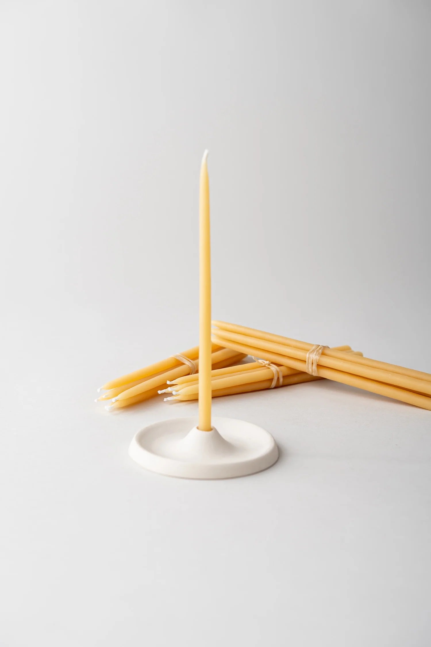 Beeswax Festive Candle Set Natural