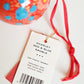 Scarlet Red & Blue Bauble