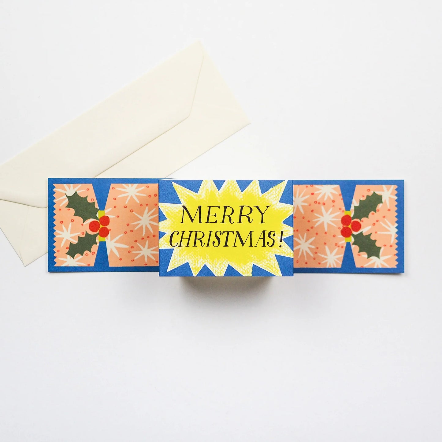 Christmas Cracker Starburst Card