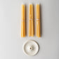 Beeswax Festive Candle Set Natural