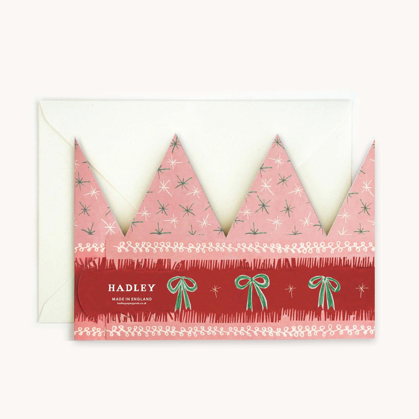 Christmas Fairy Party Hat Card