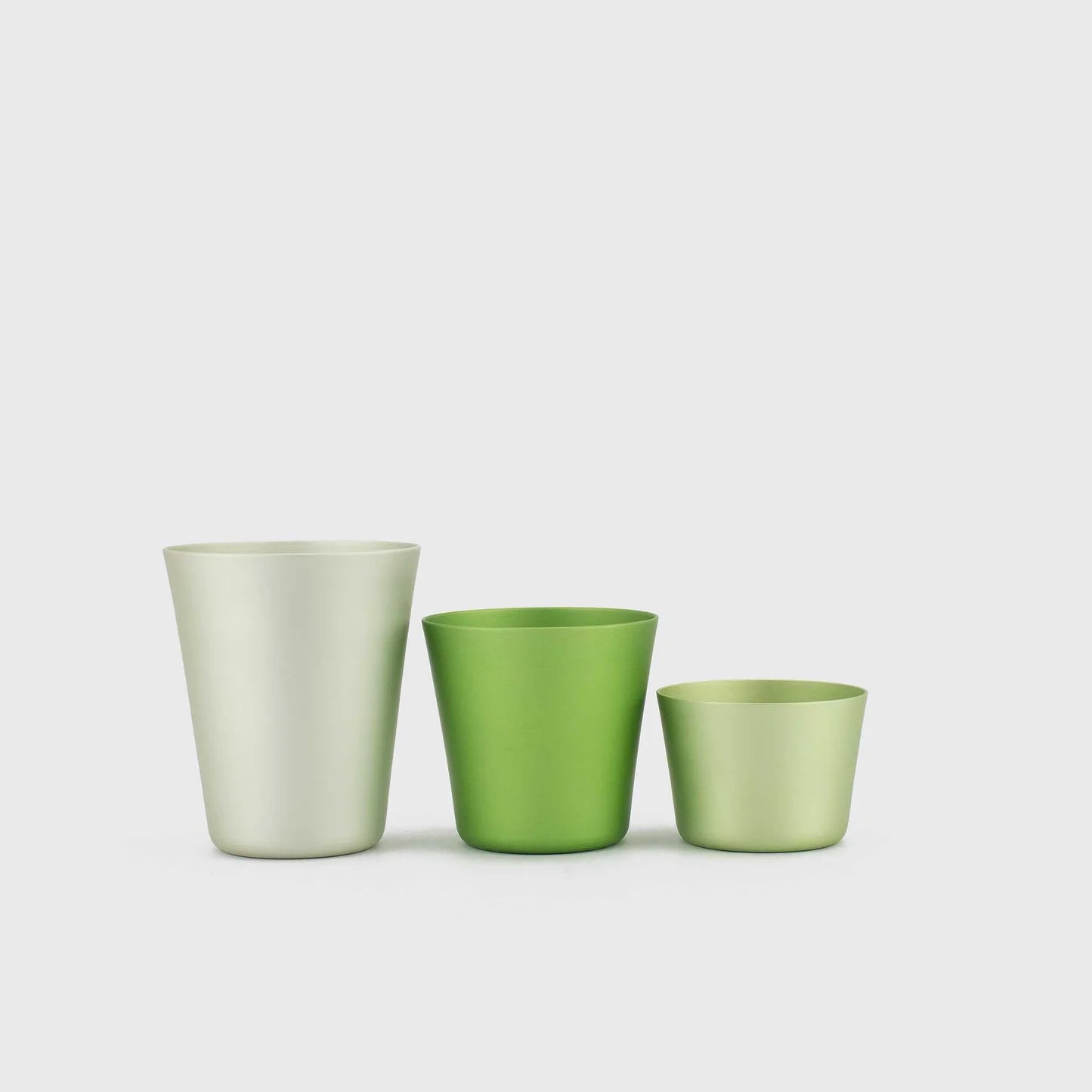 Large Green Tumblers - Set of 4