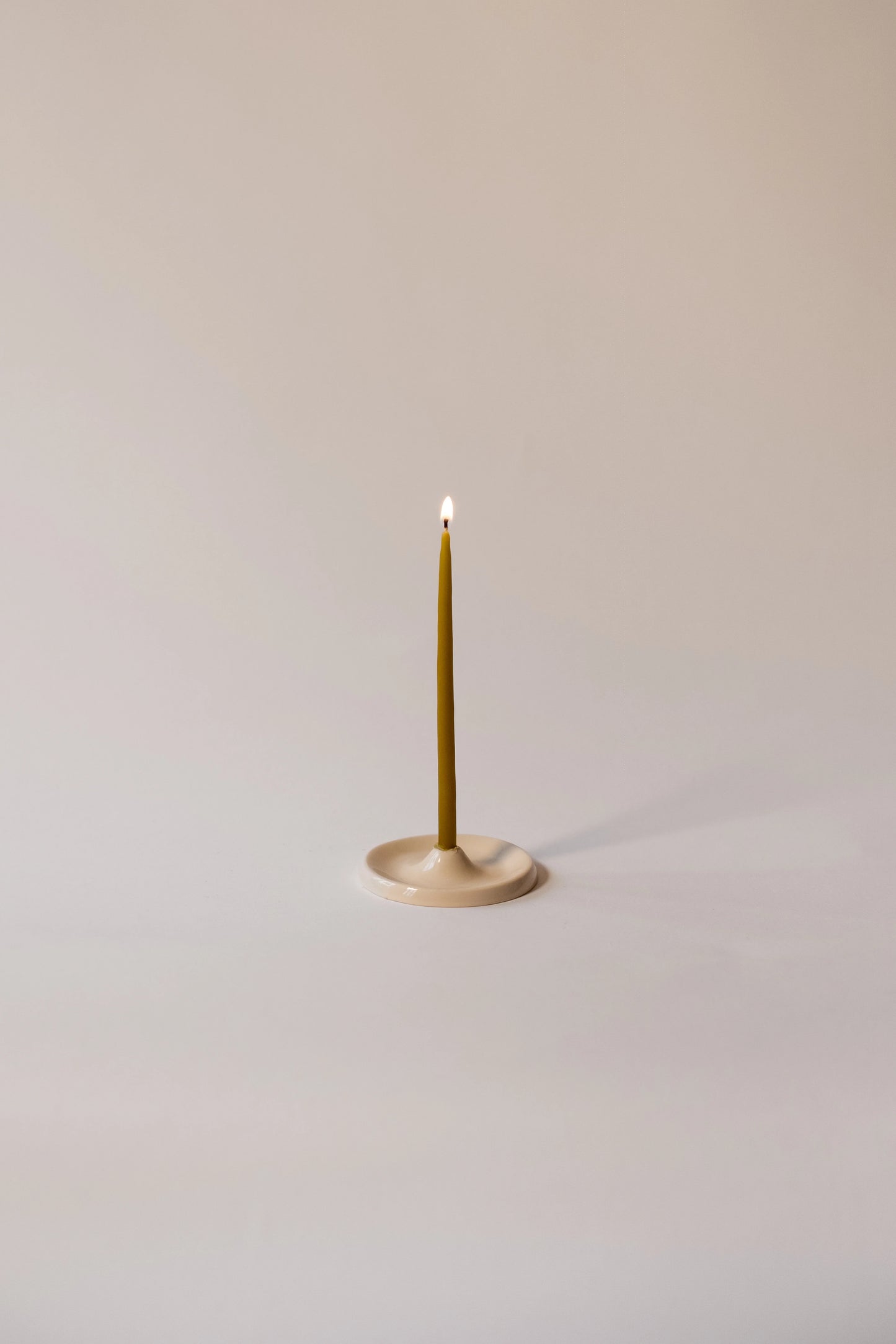 Beeswax Festive Candle Set Green Tea