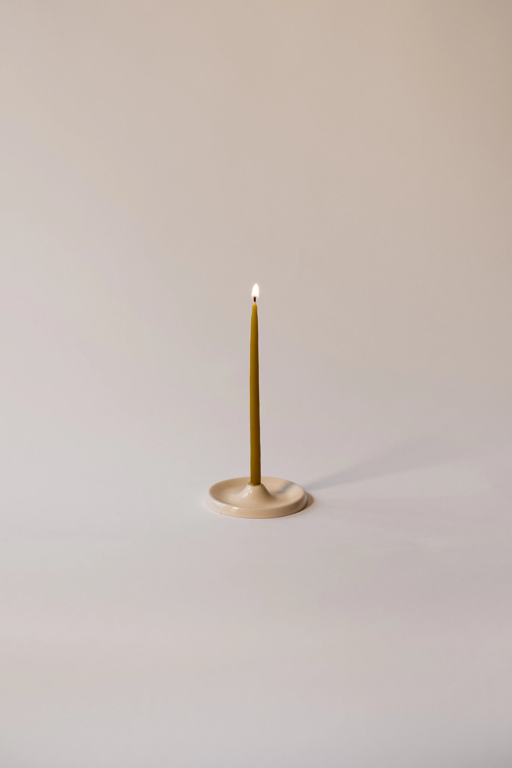 Beeswax Festive Candle Set Green Tea