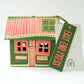 Green & Pink Scottish Bothy Ornament
