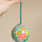 Turquoise Flowers Bauble