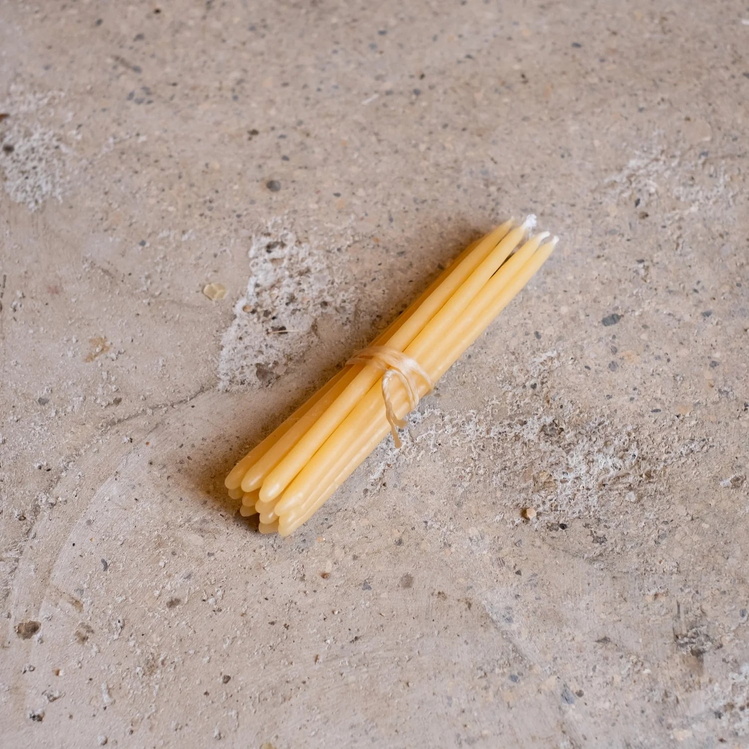 Beeswax Birthday Candle Set Natural