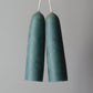 Beeswax Wide Taper Candles Algae Small