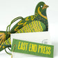 Green Partridge Ornament