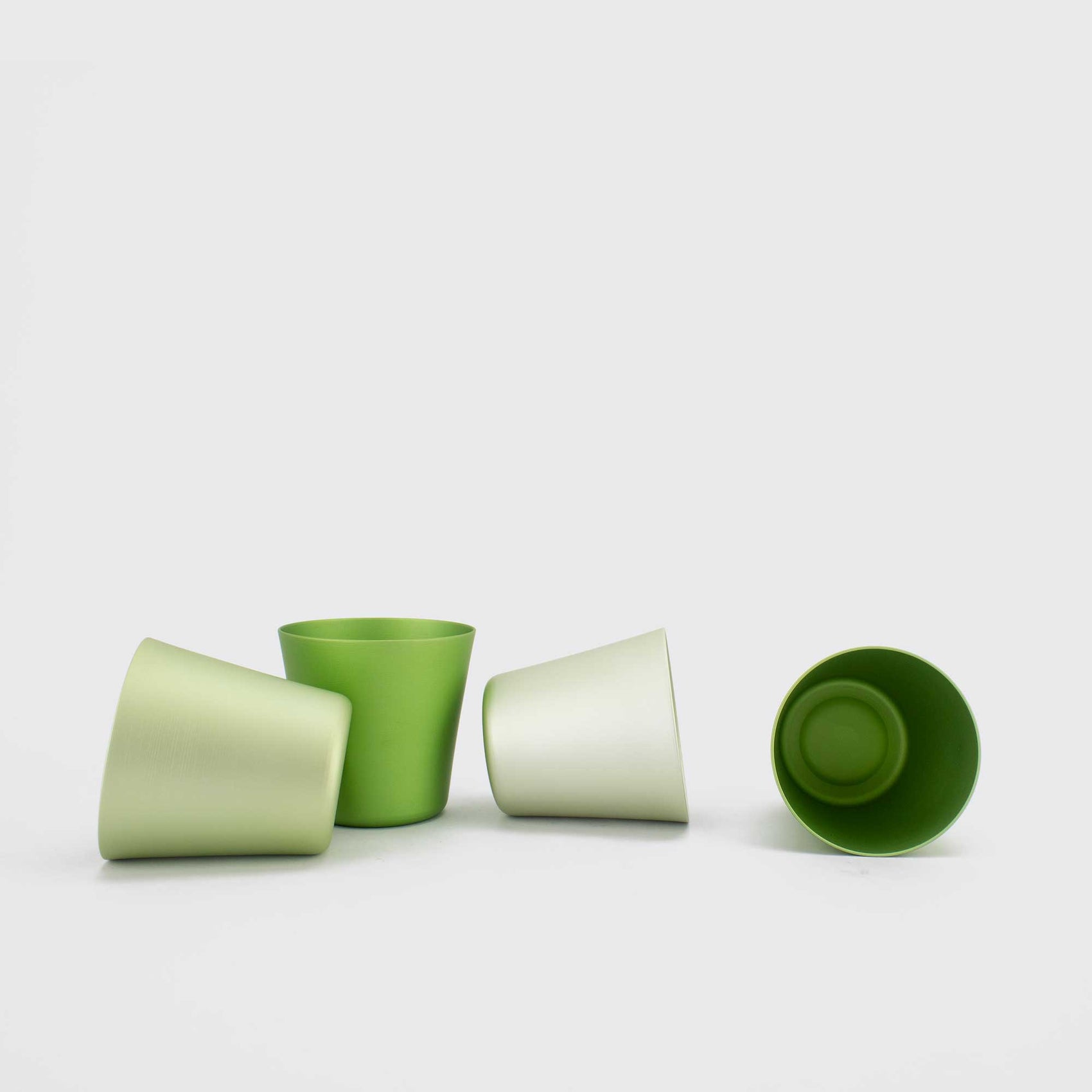Medium Green Tumblers - Set of 4