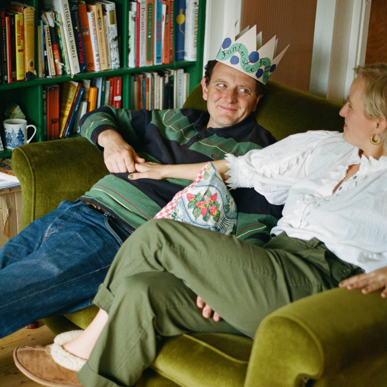 Fantastic Father Party Hat Card