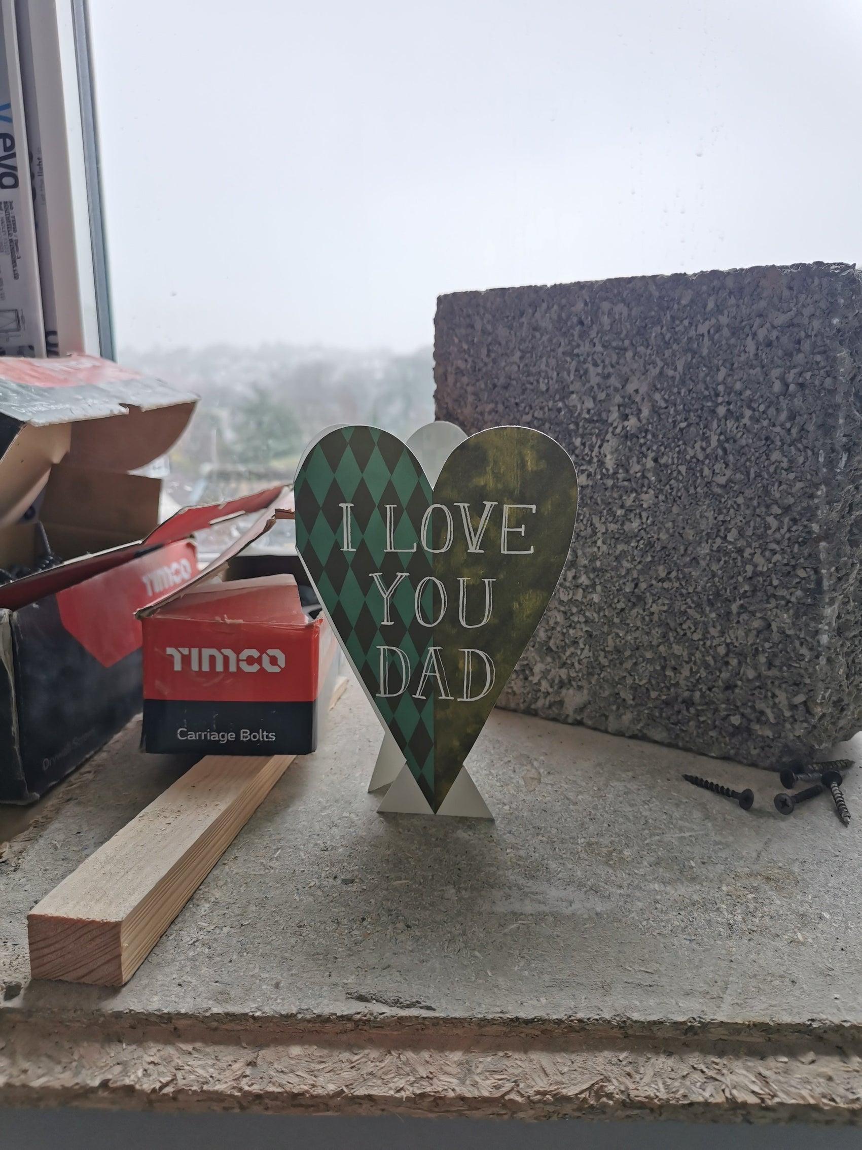 I Love You Dad Card