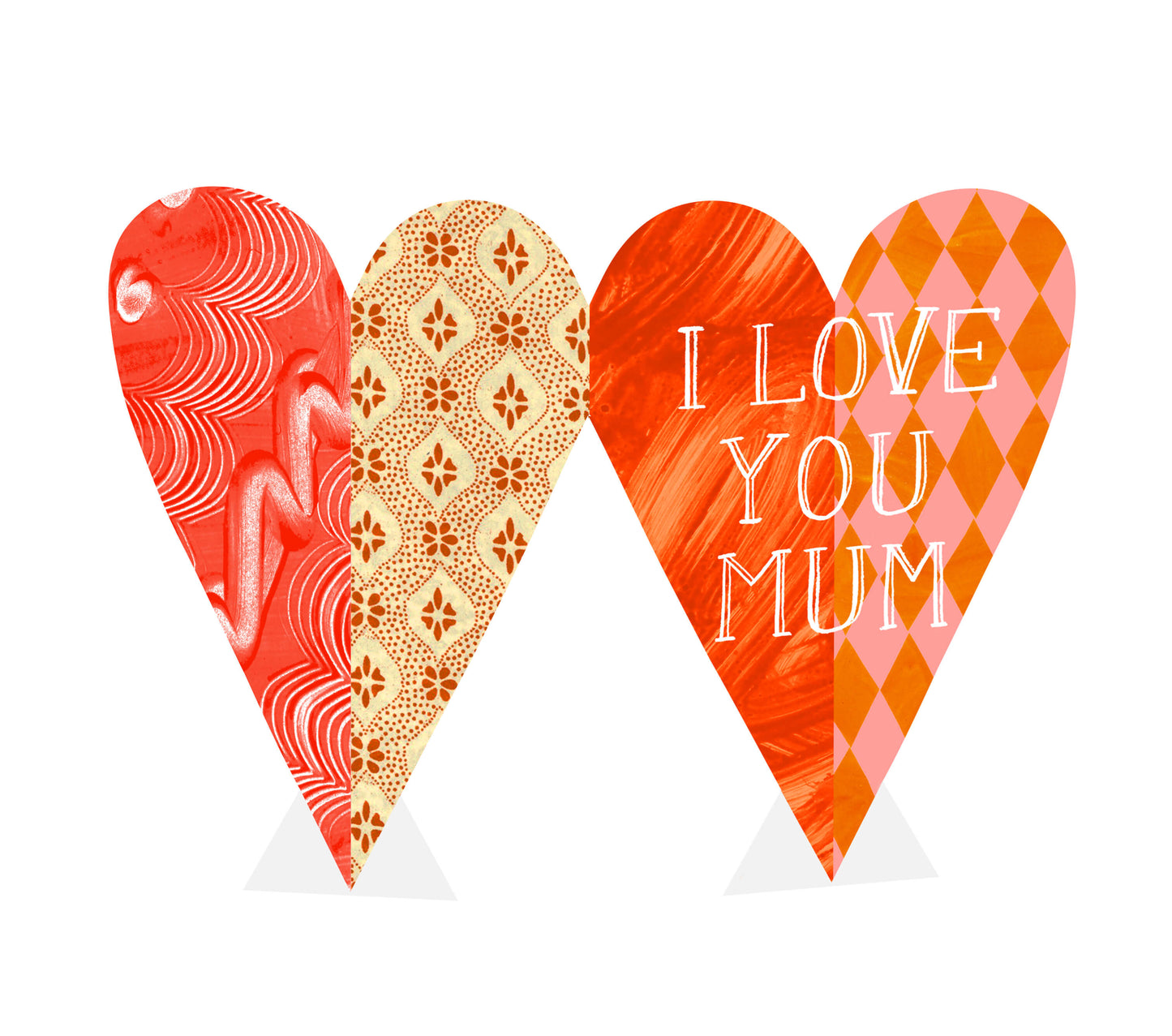I Love You Mum Card
