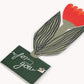 Red Tulip For You Card
